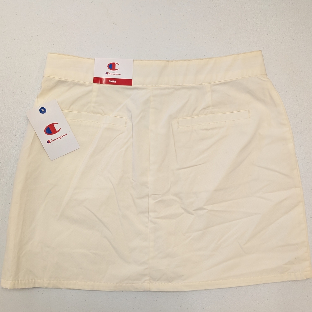 Champion Cream Mini Skirt